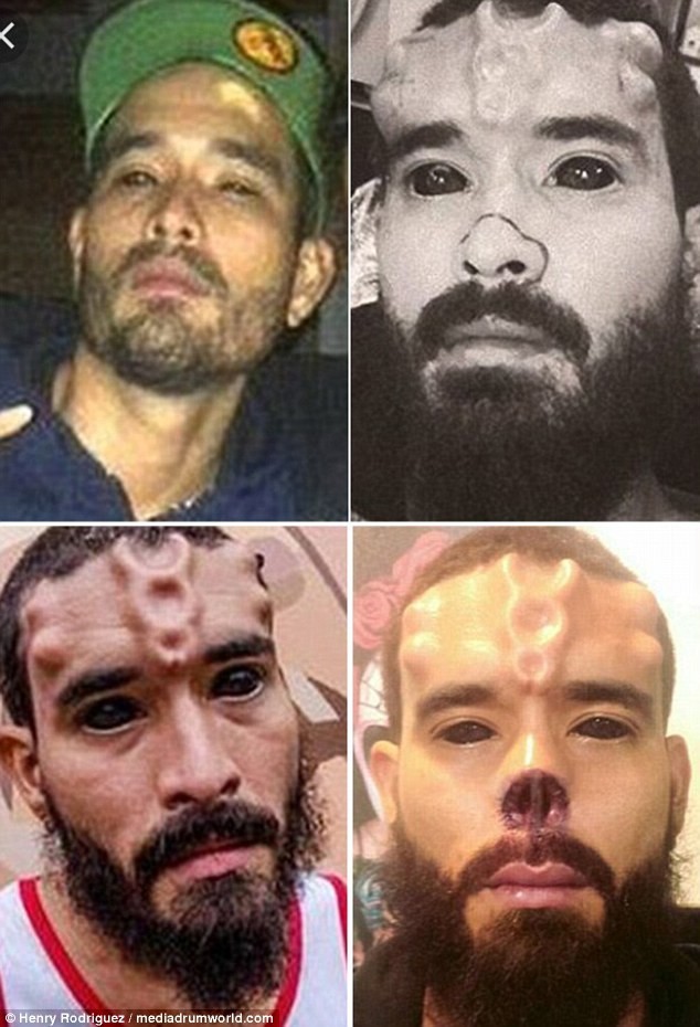 Venezuelan cuts off his own nose to look like a comic book supervillain - Longpost, Comics, Cosplay