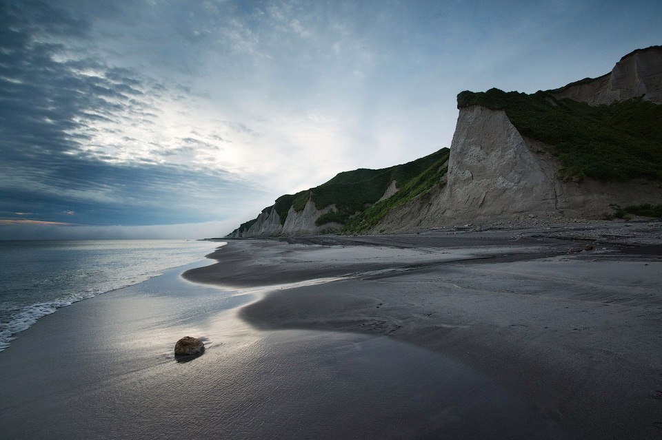 White rocks in Prostor Bay - Russia, South Kurils, Iturup, Open spaces, The rocks, Japanese, Sakhalin Region, Gotta go, Longpost