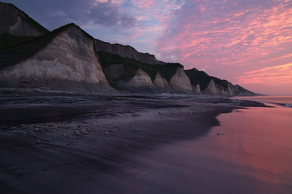 White rocks in Prostor Bay - Russia, South Kurils, Iturup, Open spaces, The rocks, Japanese, Sakhalin Region, Gotta go, Longpost