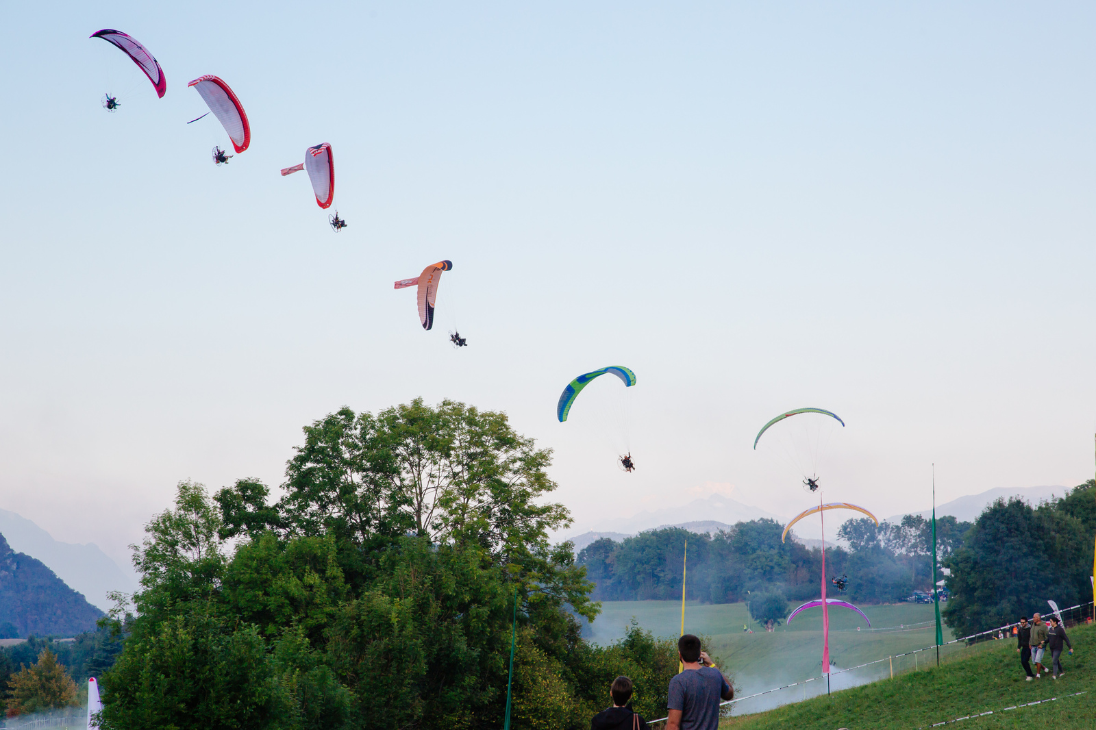 Paraacrobatics. - My, Paramotor, Motorized paraglider, , Paragliding, Flight, 