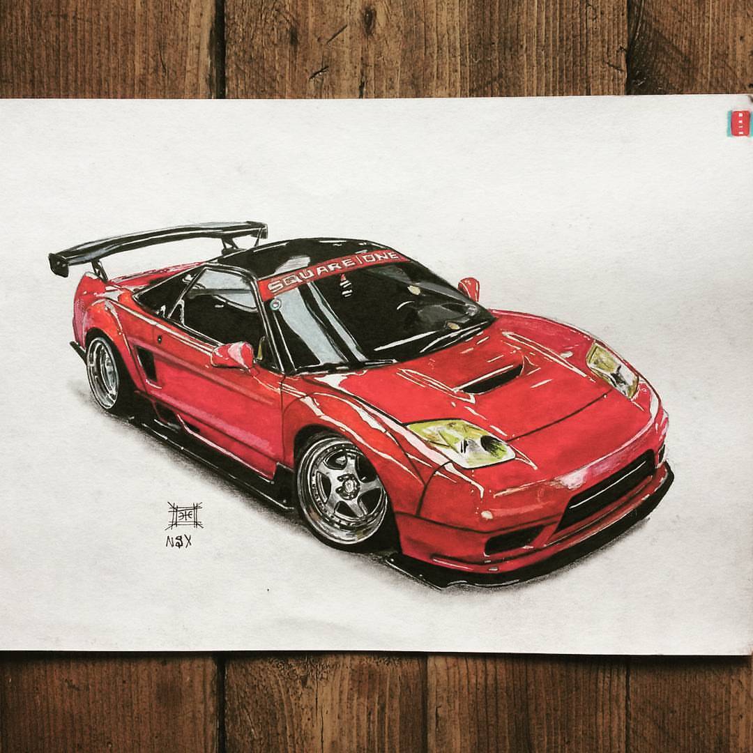 Две Honda NSX :) | Пикабу