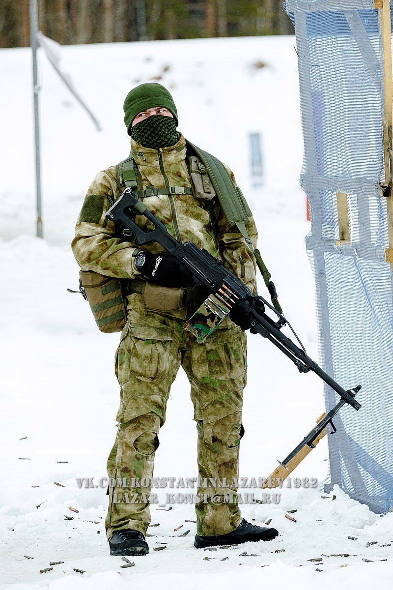 Machine guns and machine gunners of the special forces of the internal troops - Submachine gun, Pechenegs, Kalashnikov machine gun, , Photo, Special Forces, BB, Longpost