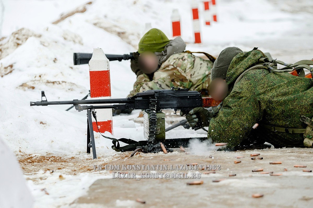 Machine guns and machine gunners of the special forces of the internal troops - Submachine gun, Pechenegs, Kalashnikov machine gun, , Photo, Special Forces, BB, Longpost