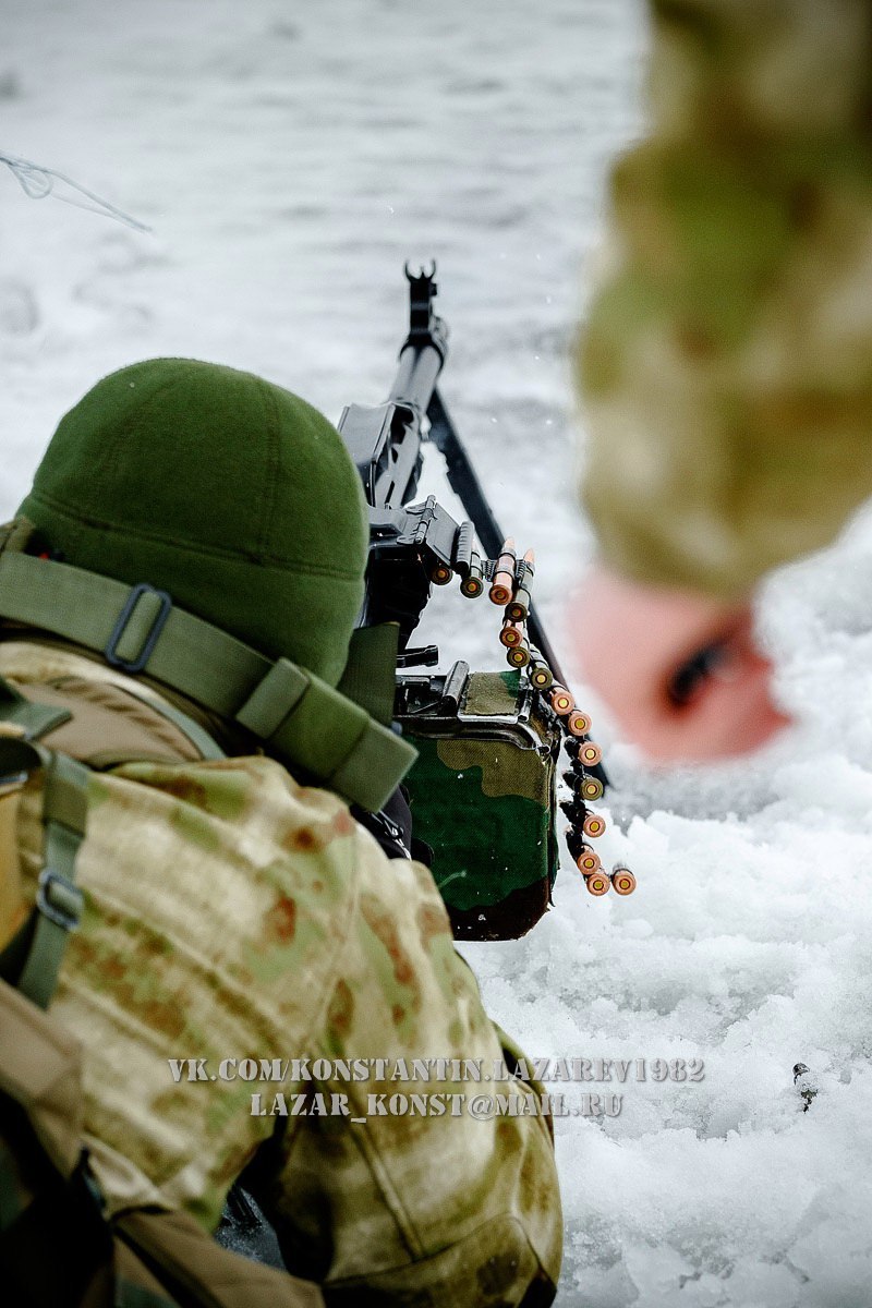 Machine guns and machine gunners of the special forces of the internal troops - Submachine gun, Pechenegs, Kalashnikov machine gun, , Photo, Special Forces, BB, Longpost