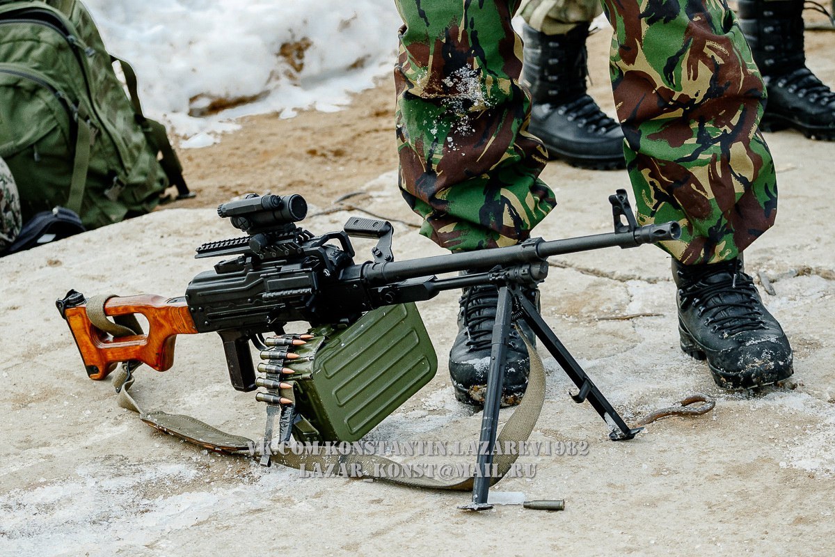 Machine guns and machine gunners of the special forces of the internal troops - Submachine gun, Pechenegs, Kalashnikov machine gun, , Photo, Special Forces, BB, Longpost