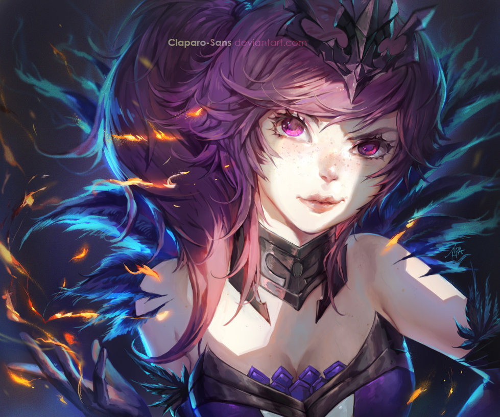 Dark Elementalist Lux - Art, Games, League of legends, Suite, Claparo-Sans