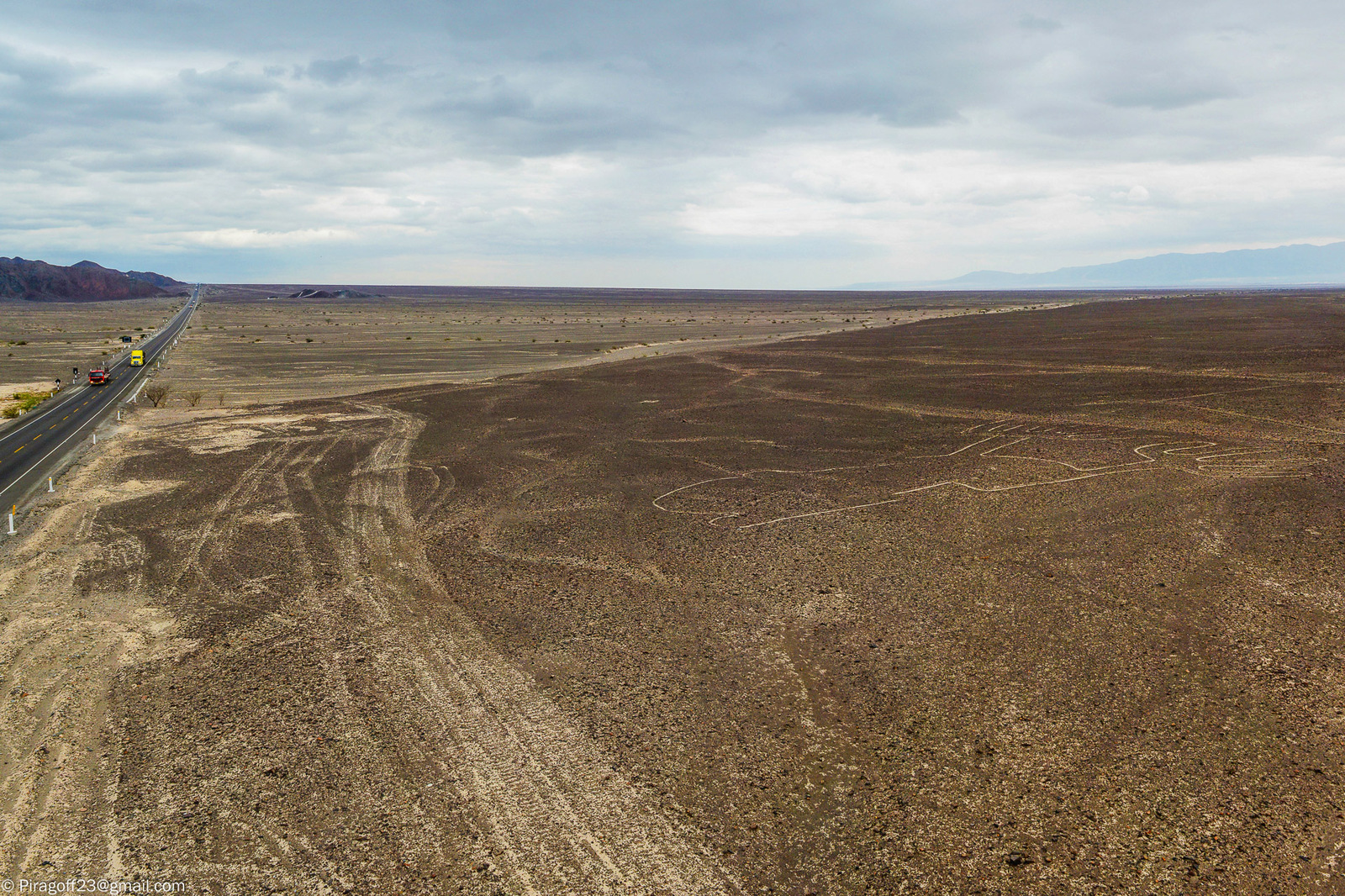 Nasko geoglyphs with the naked eye. - My, Nazca, Lines, Peru, South America, Geoglyphs, Longpost