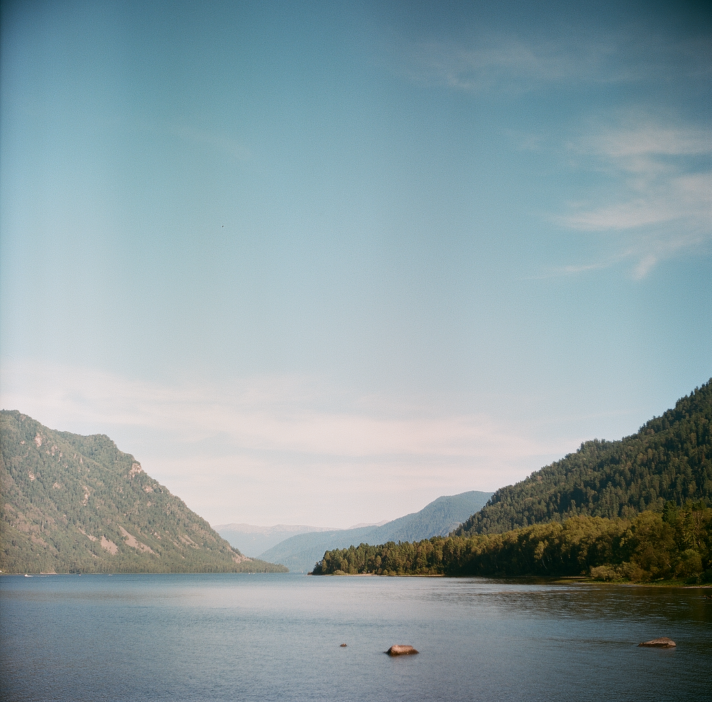 Altai, Lake Teletskoye - My, Altai, Photo, Film, Medium format, Longpost, My, Altai Republic