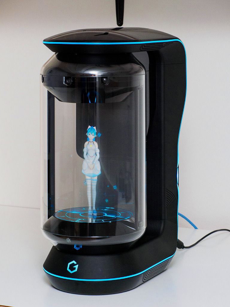 The answer to Siri, Cortana and other virtual assistants from the Japanese is a holographic girl in a coffee pot. - Girls, Hologram, Coffee pot, Technologies, Japan, Artificial Intelligence, Smart House, Longpost, Video