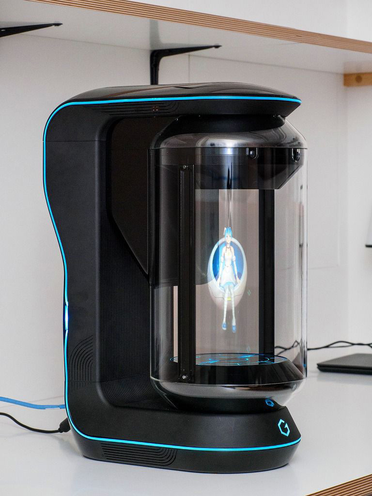 The answer to Siri, Cortana and other virtual assistants from the Japanese is a holographic girl in a coffee pot. - Girls, Hologram, Coffee pot, Technologies, Japan, Artificial Intelligence, Smart House, Longpost, Video