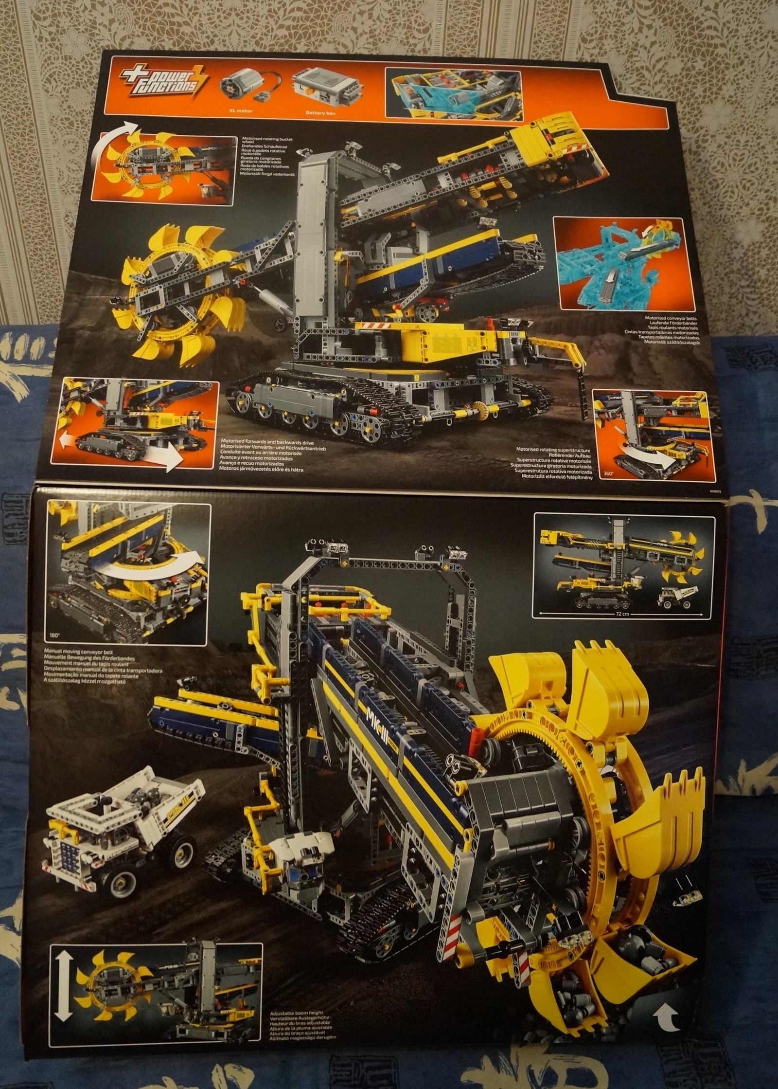 Новогодняя радость для взрослого ребенка - LEGO Technic - 42055 Bucket  Wheel Excavator(Роторный экскаватор) | Пикабу