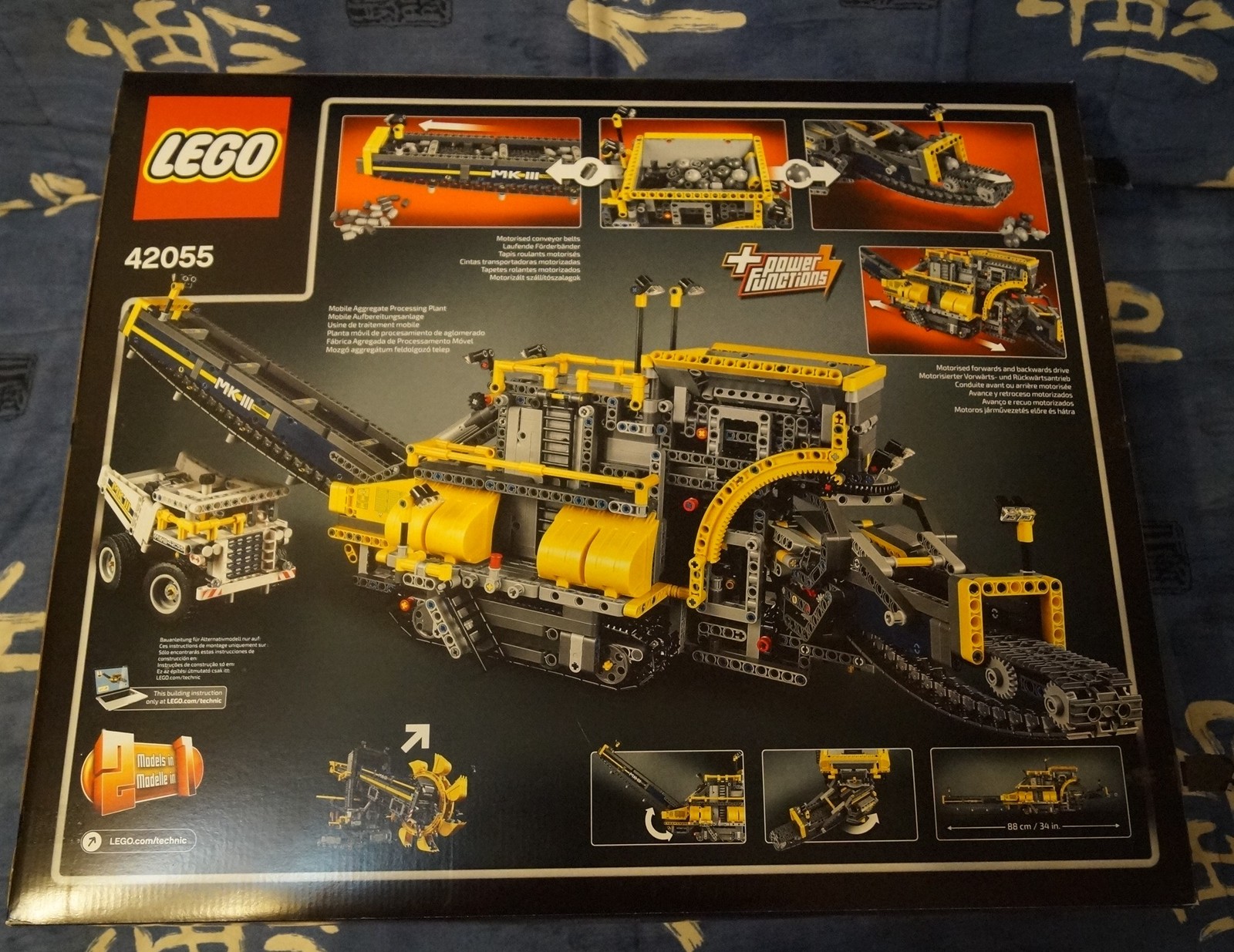 Новогодняя радость для взрослого ребенка - LEGO Technic - 42055 Bucket  Wheel Excavator(Роторный экскаватор) | Пикабу