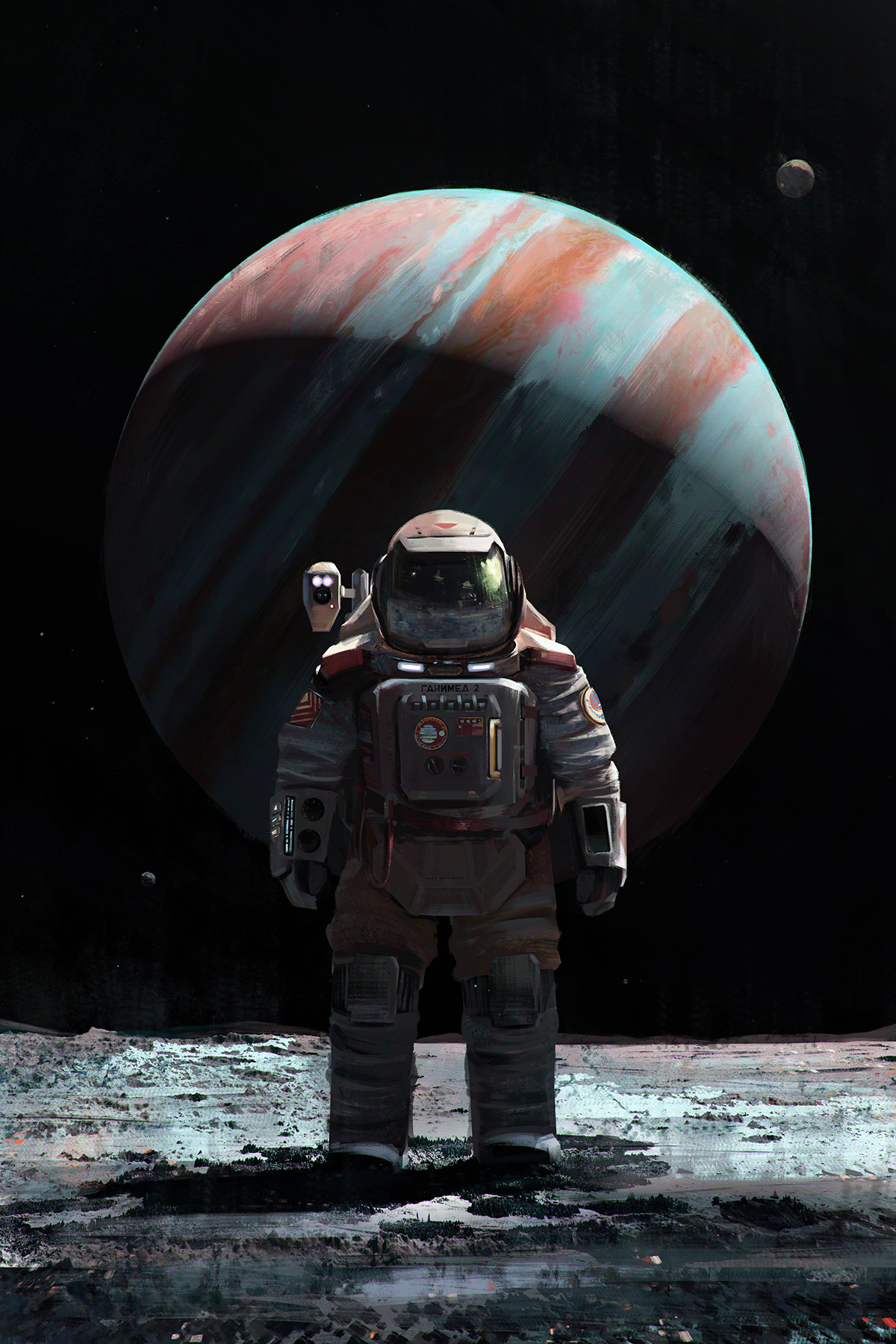 Astronaut - Art, Space, Космонавты, Planet