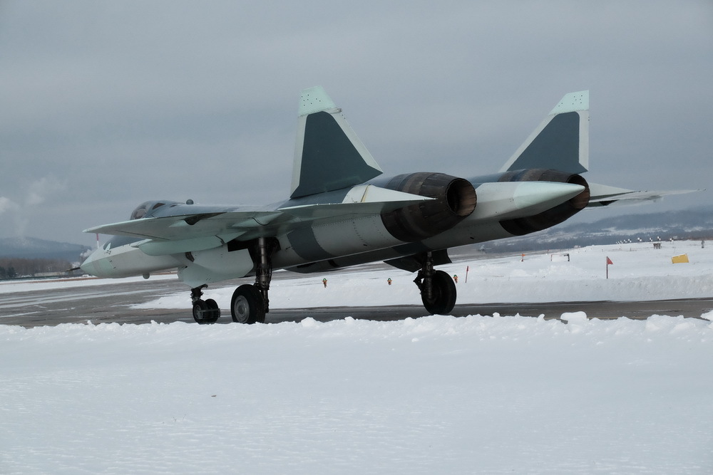 Восьмой лётный образец Т-50. - Россия, Оружие, Длиннопост