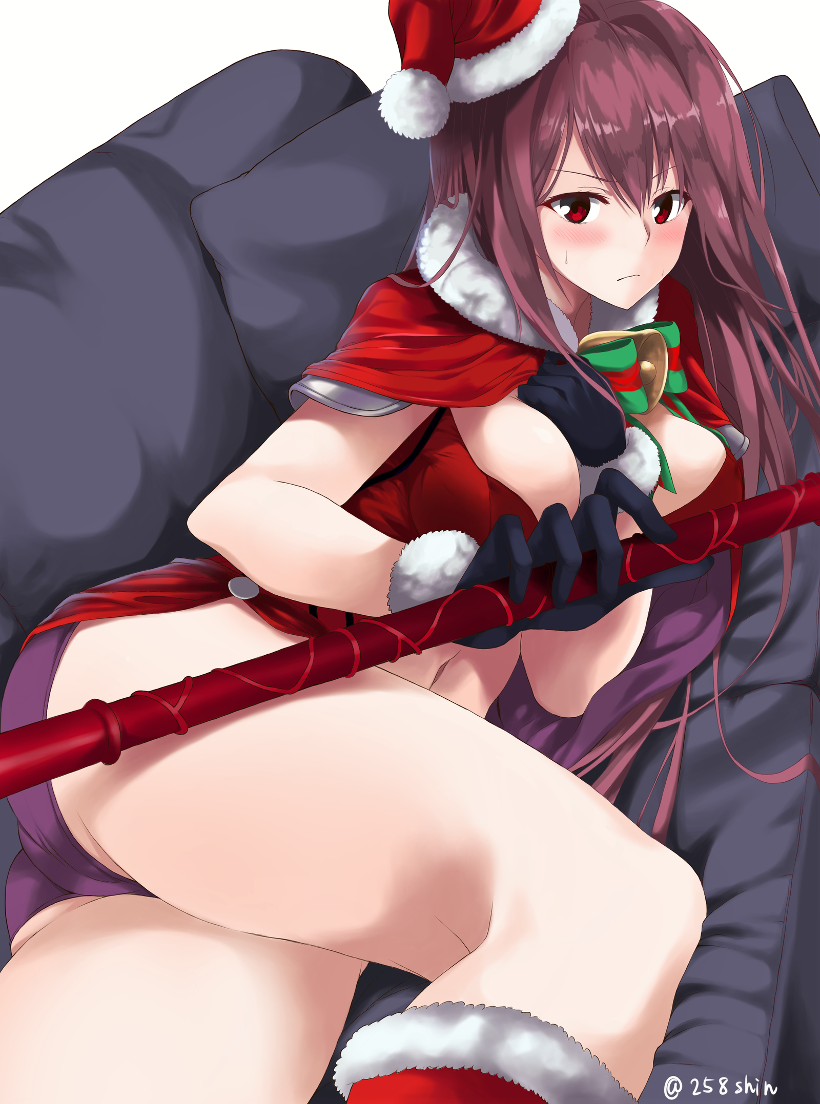 Scathach (fate grand order) - NSFW, Art, Anime, Anime art, Fate grand order