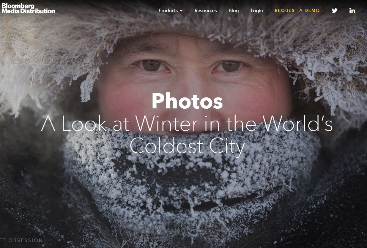 Yakutia was in the top photo of Bloomberg 2016 - Yakutia, Photo, Top, Longpost