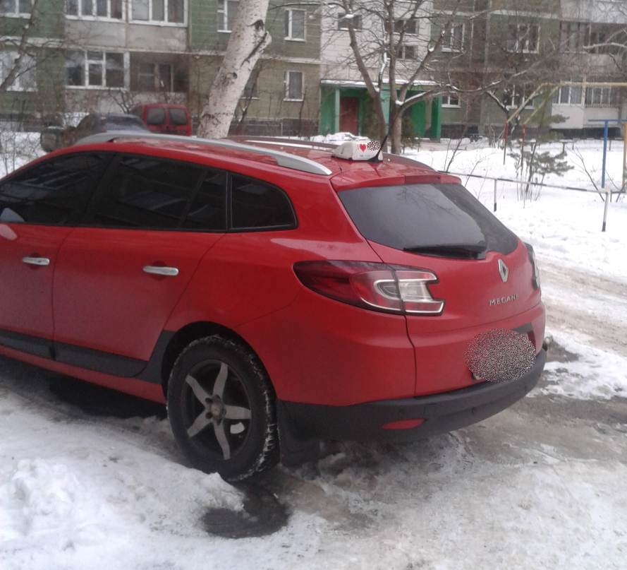 Megane такси - Моё, Такси, Меган, Megane, Renault Megane