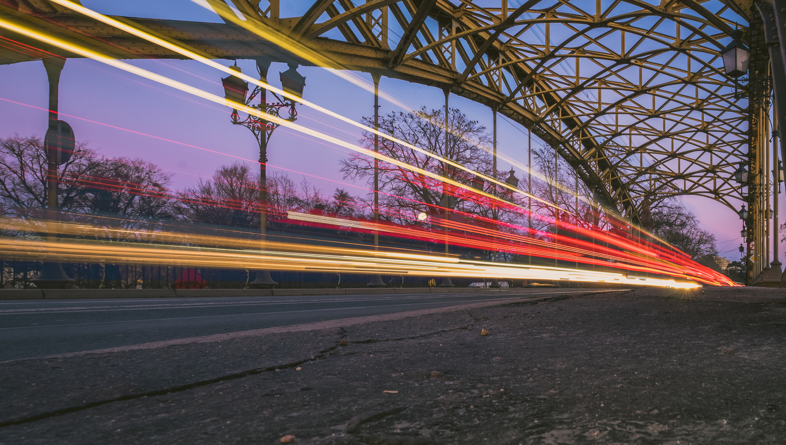 A couple of reflections and a bridge - My, Bridge, Photo, My, Reflection, Long exposure