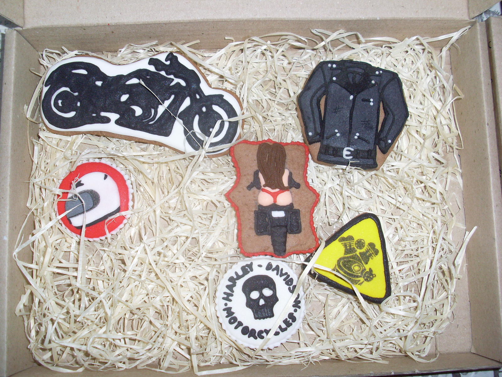 Bikers love sweets too - My, Presents, , Gingerbread