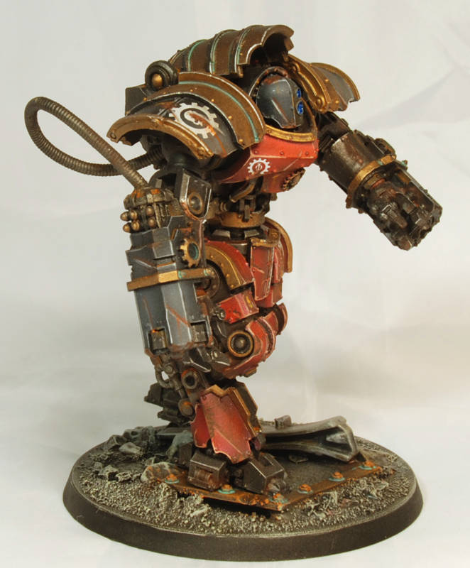 Mechanicum Domitar - My, Warhammer 40k, Warhammer 30k, , Mechanicum, Painting, Modeling, Longpost