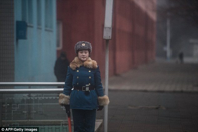 Only girls in the North Korean police - Traffic police, Police, North Korea, Pyongyang, Girls, Longpost