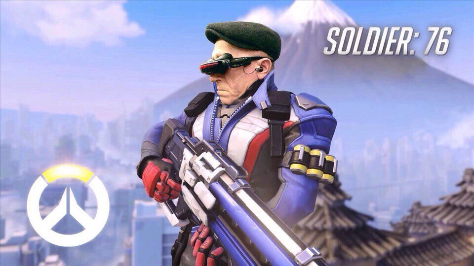 We are all soldiers now... - Overwatch, Metro, Virtual reality glasses, Soldier 76