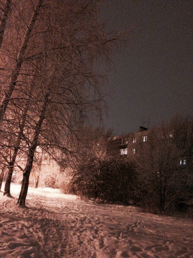 Nice - My, Winter, Snow, Evening, Longpost