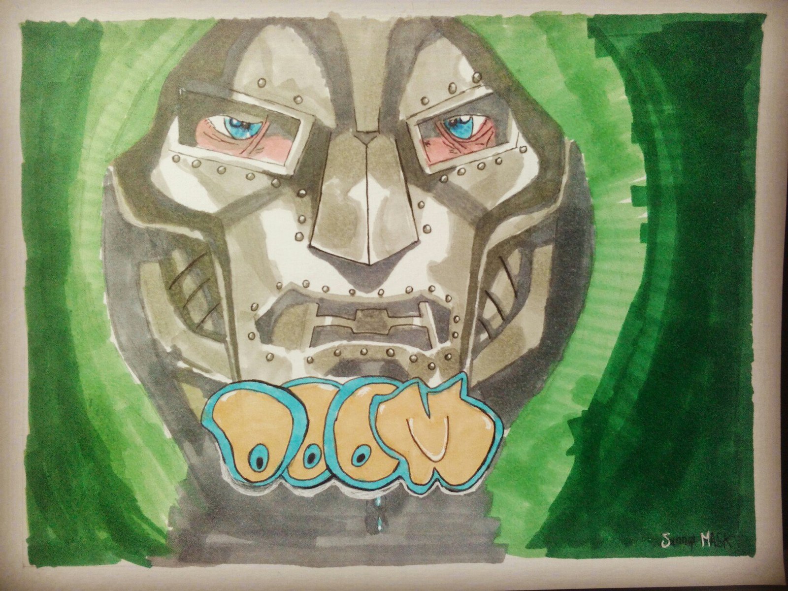 Dr.Doom - My, Art, Marker, Fantastic Four