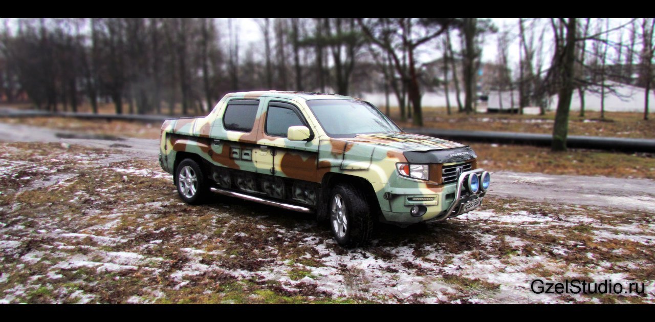 Armored car. - My, , , Airbrushing, Drawing, Camouflage, Car, Photo, Textless, Longpost