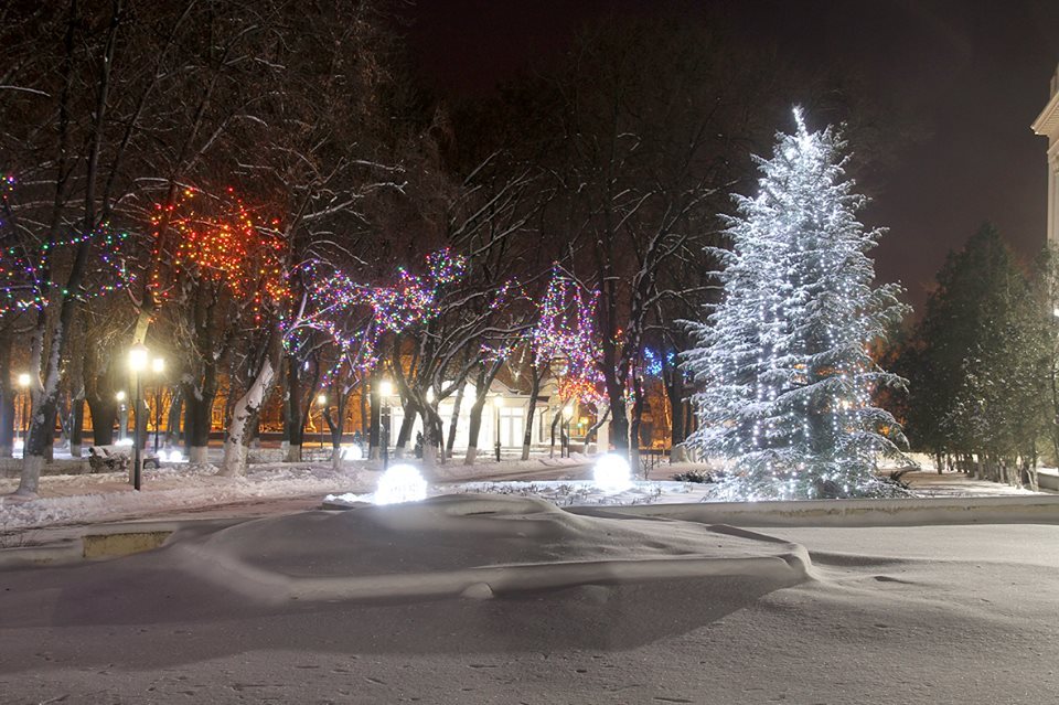 New Year in SRSPU (NPI) - New Year, Iurgpu npi, University, Decoration, Longpost