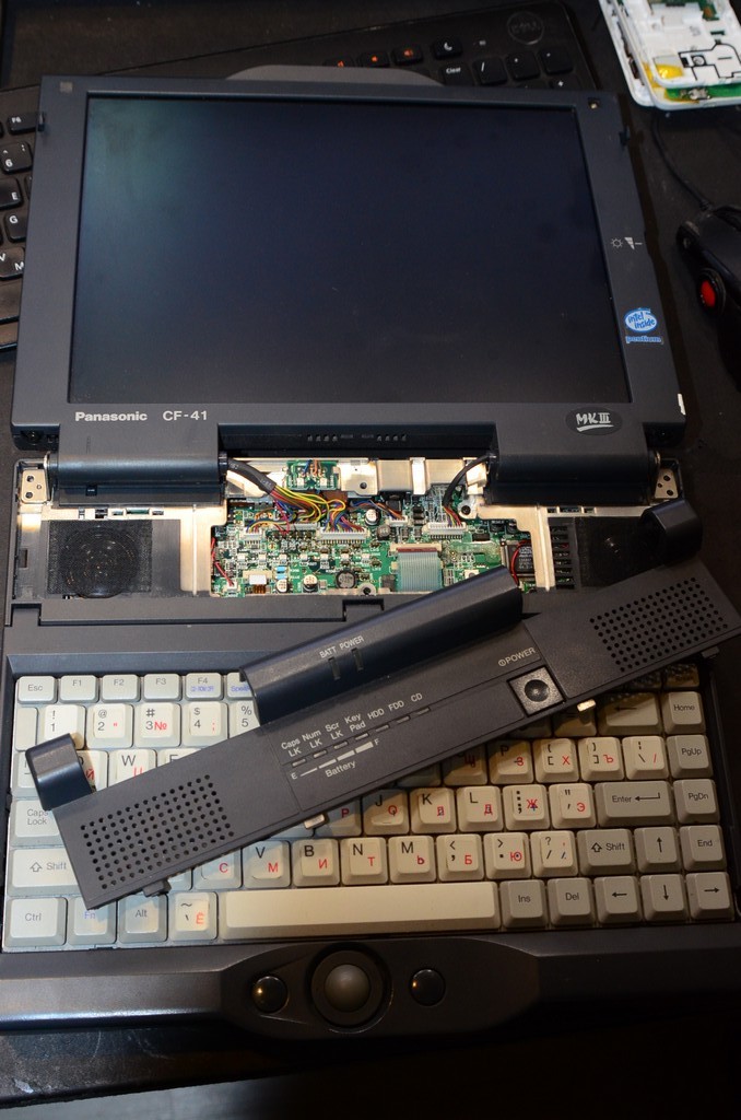 Notebook Panasonic CF 41. Part two - My, Rarity, Doom, Trash, Computer hardware, Longpost