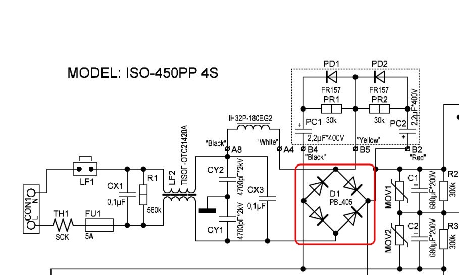 Схема dnp 650eps 600w