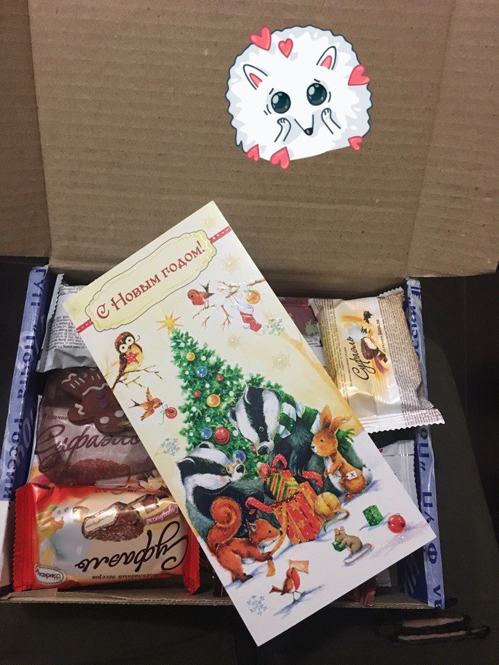 My gift from Cheboksary! - My, New Year's gift exchange, Presents, New Year, Longpost, Secret Santa