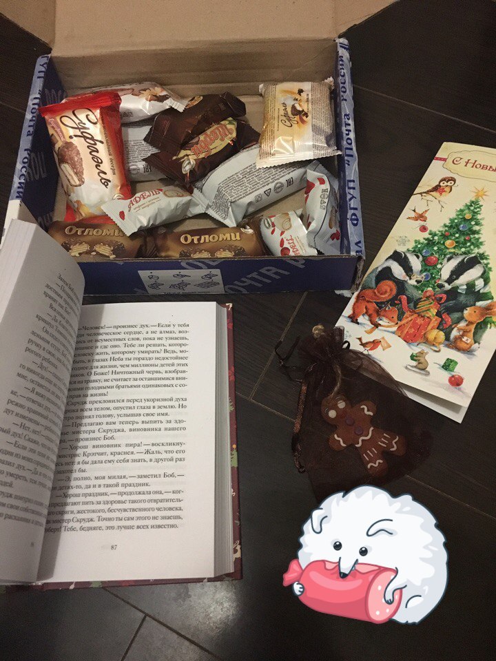 My gift from Cheboksary! - My, New Year's gift exchange, Presents, New Year, Longpost, Secret Santa