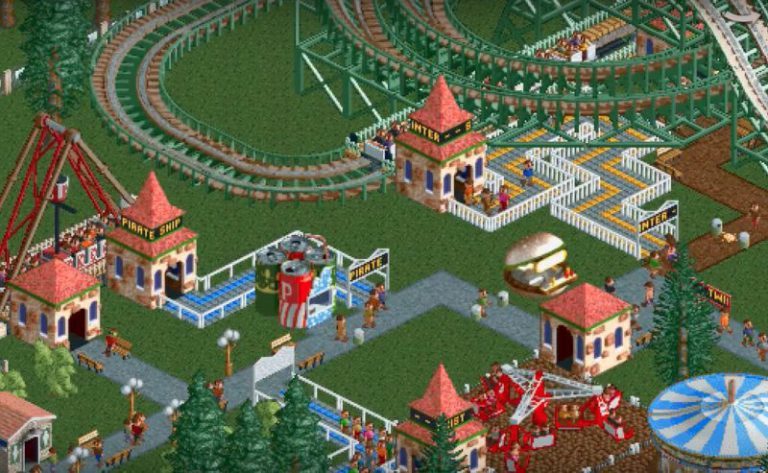 Rollercoaster Tycoon на IOS - Rollercoaster tycoon, iOS, Игры