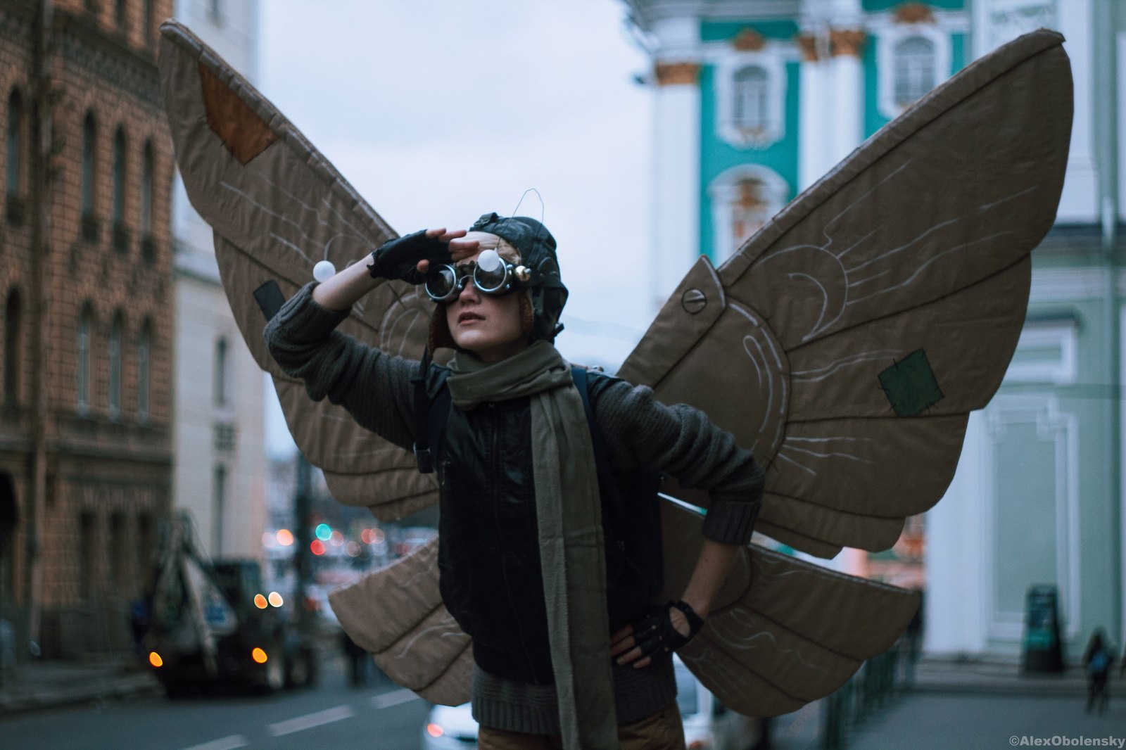 The night will not catch him, he will flutter and melt ... - My, Cosplay, Russian cosplay, Steampunk, Picnic Group, Picnic, Russian rock music, Butterfly, Butterfly, Longpost