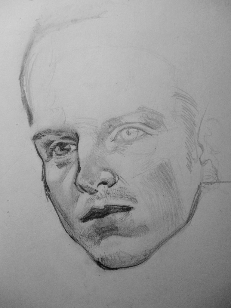 James Moriarty (Andrew Scott) - My, BBC Sherlock series, , Andrew Scott, Drawing, Portrait, Face, Culebyaka MB, Sadness, Longpost