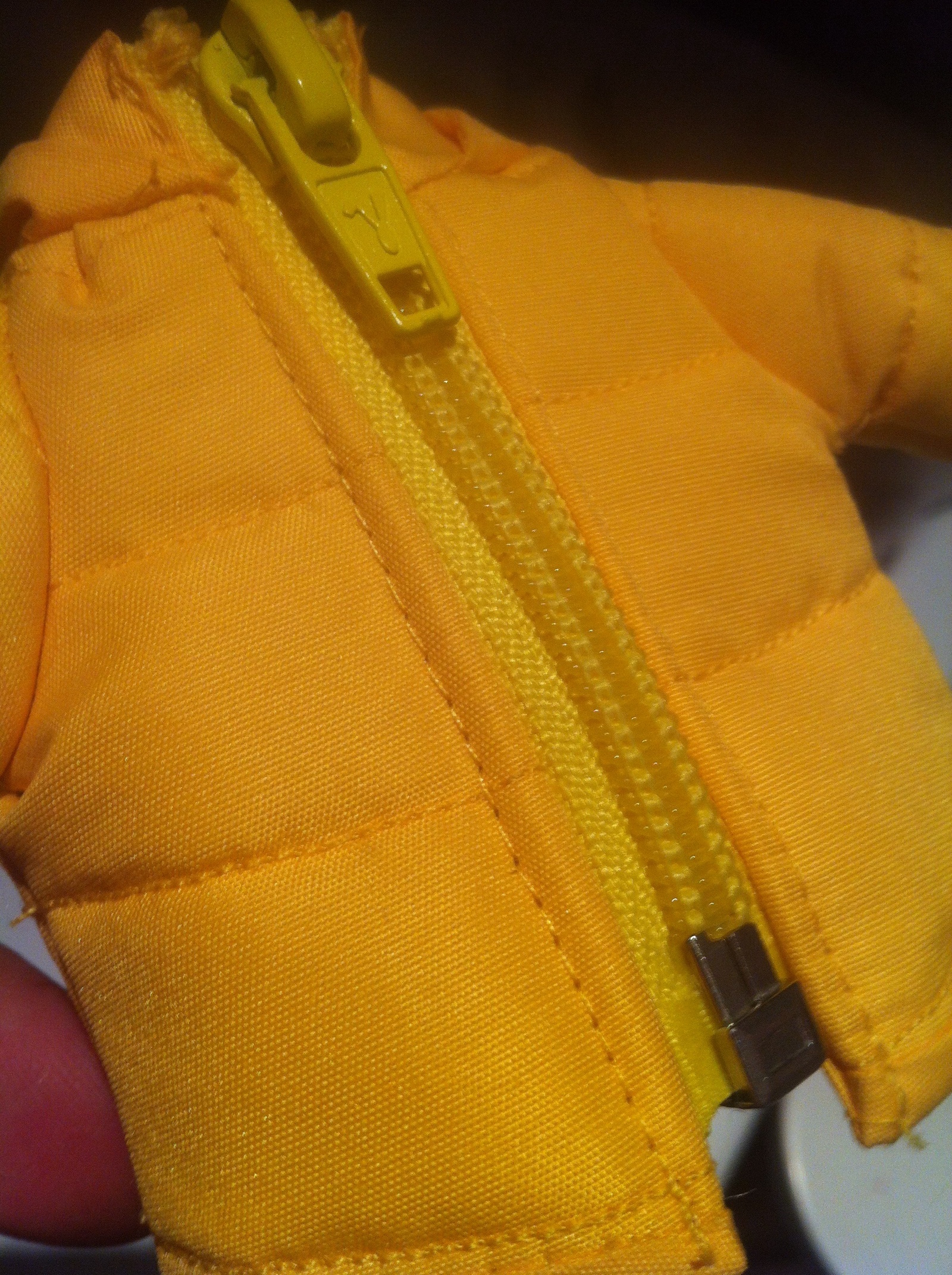 Micro down jacket - My, Needlework, Cloth, Micro, Doll, Longpost