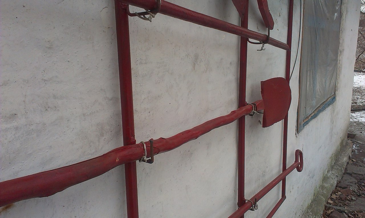 Fire shield at the pumping station - My, Shield, Fire shield, Work, Extinguishing, Longpost