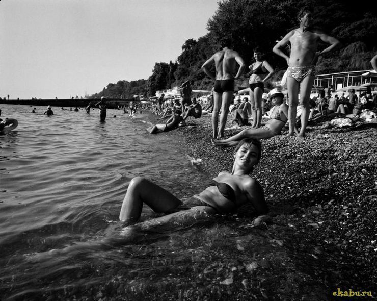 Sochi - the Russian Riviera in 1988 in the photographs of Carl de Keyser. - Sochi, Past, 80-е, Rare photos, Longpost