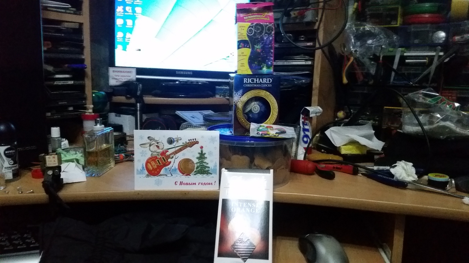 Thank you very much Santa Claus!! - My, Father Frost, New Year, Presents, Gift exchange, Longpost