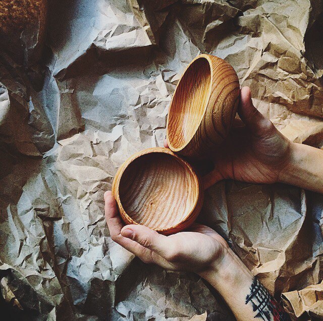 Bowls of different wood - My, Turning machine, Hobby, Longpost