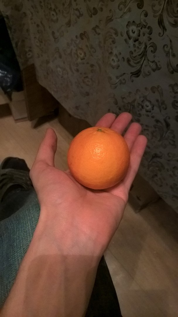 Mandarin didn't load. - My, Tangerines, , New Year, Hand, Longpost, Citrus