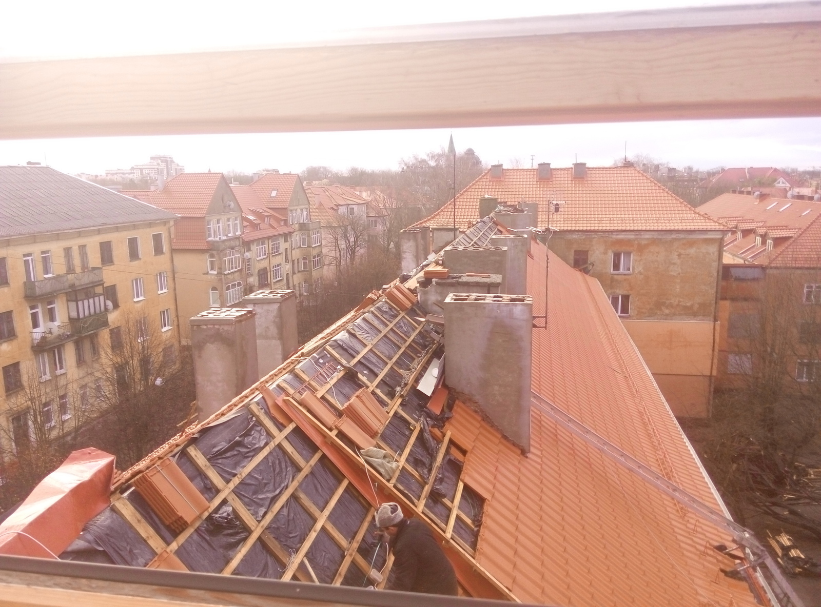 A little about Kaliningrad. - My, Roof, Kaliningrad, Weather