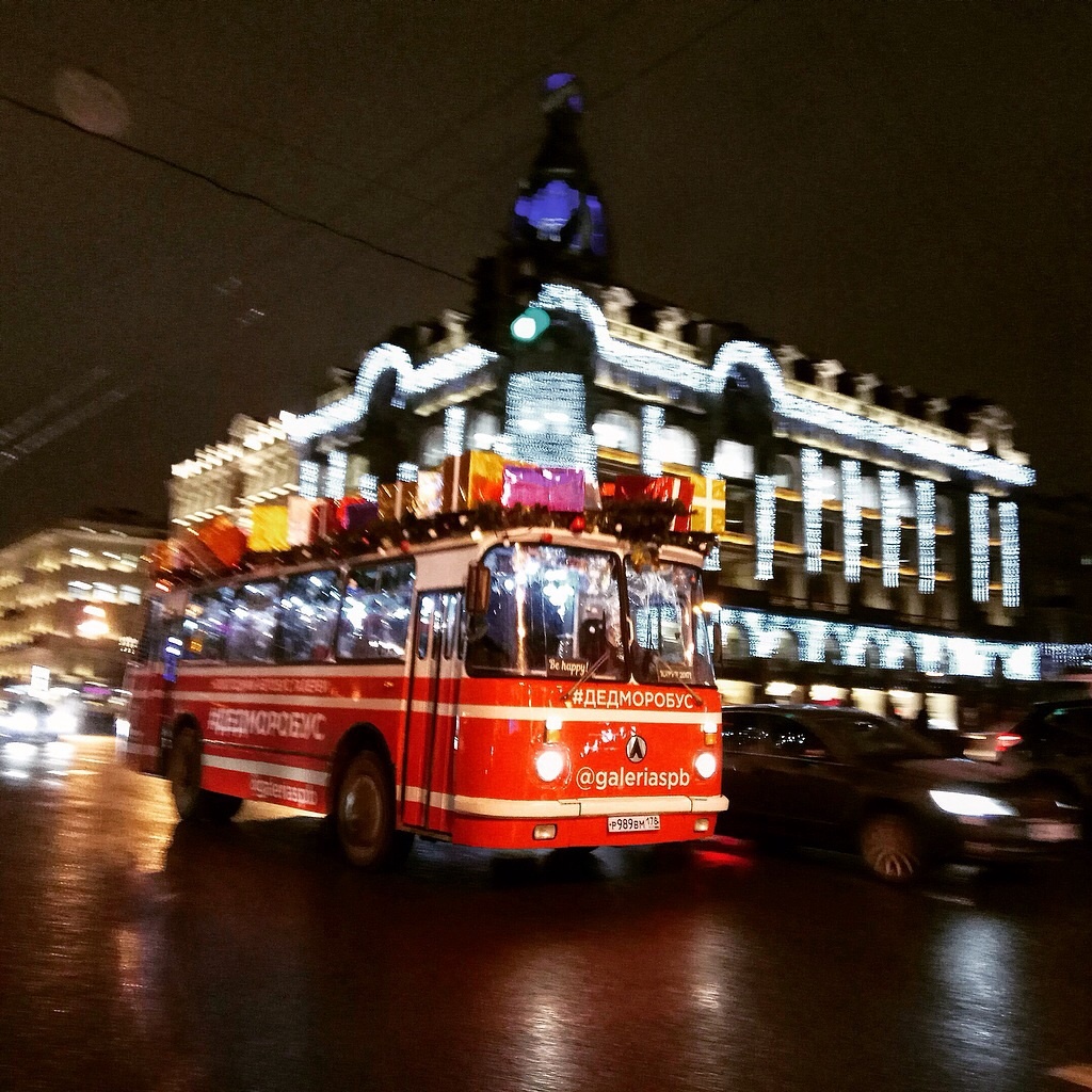 Deadmorebus :) - My, Dedmorobus, Saint Petersburg, New Year