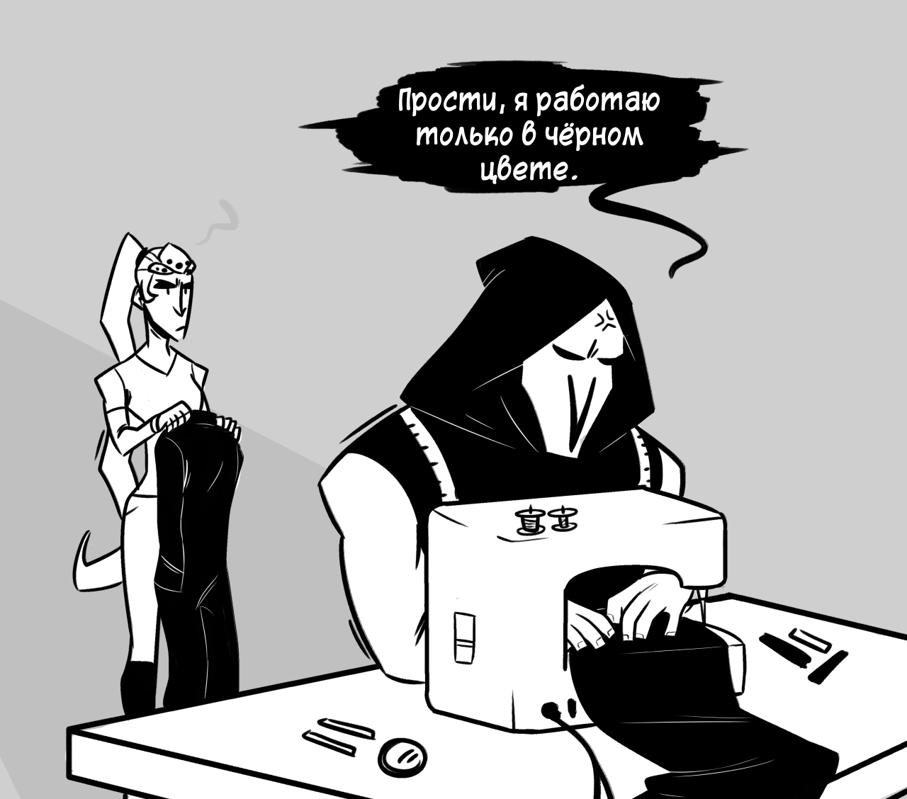 Reaper is a great designer - Comics, Overwatch