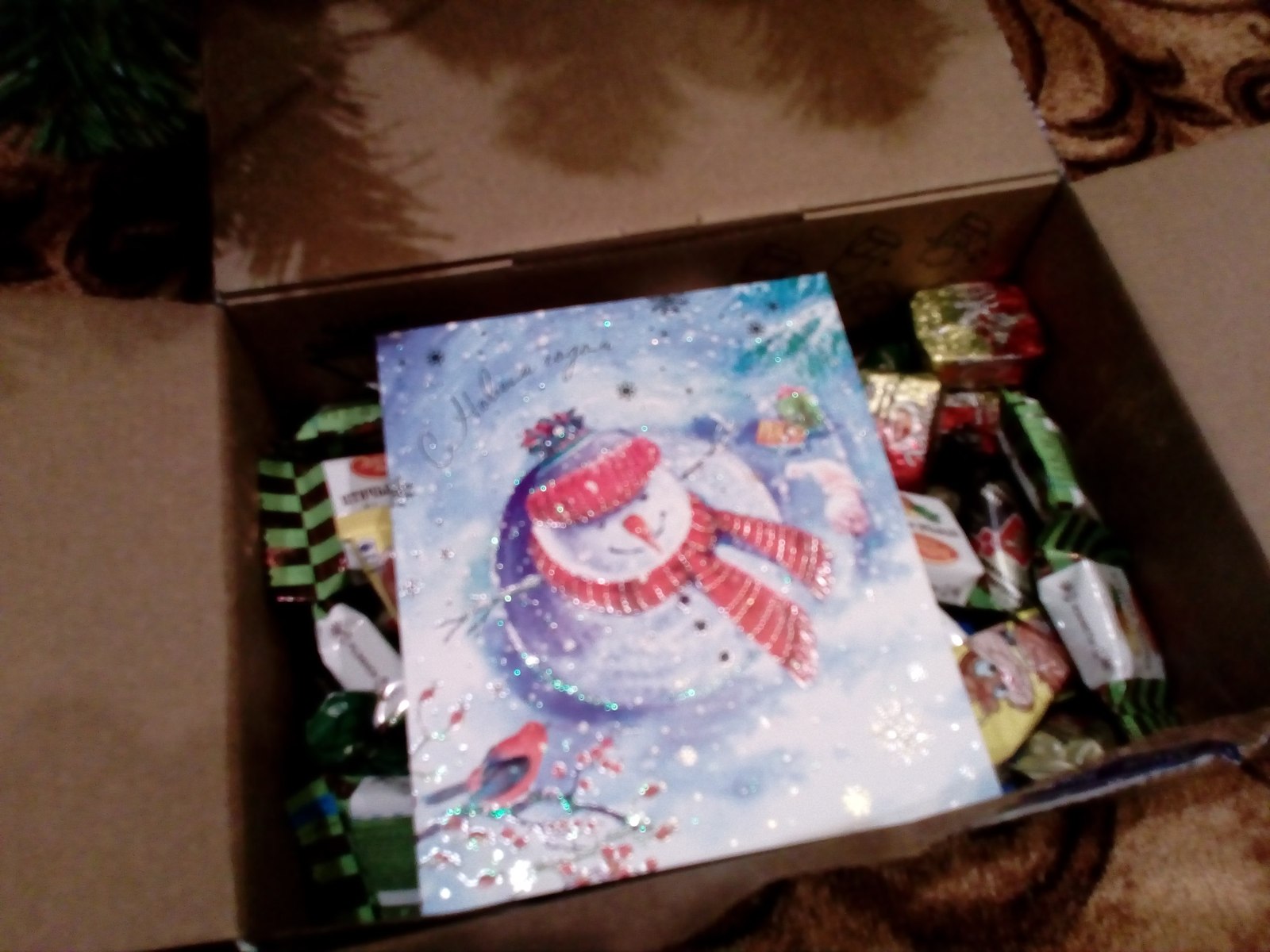 Gift from Santa - My, New Year, Package, , Longpost