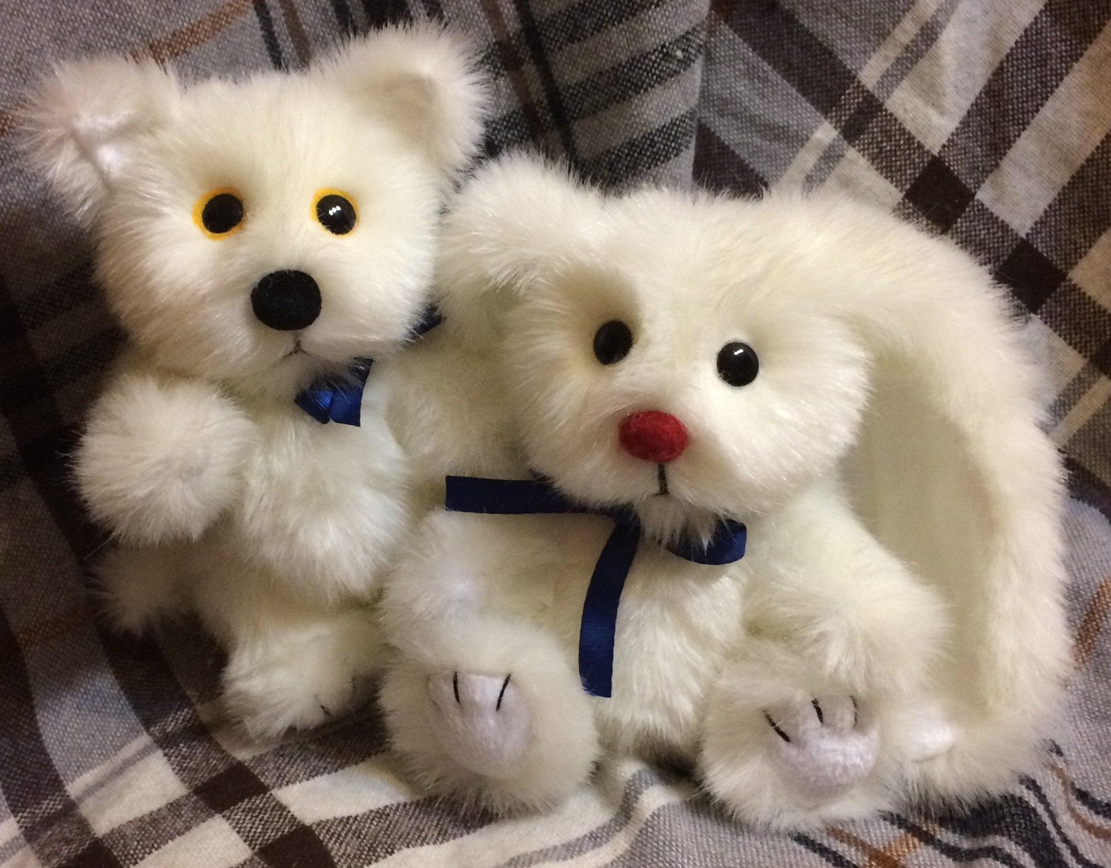 white pussies - My, Toys, With your own hands, Author's toy, Presents, Handmade, Longpost