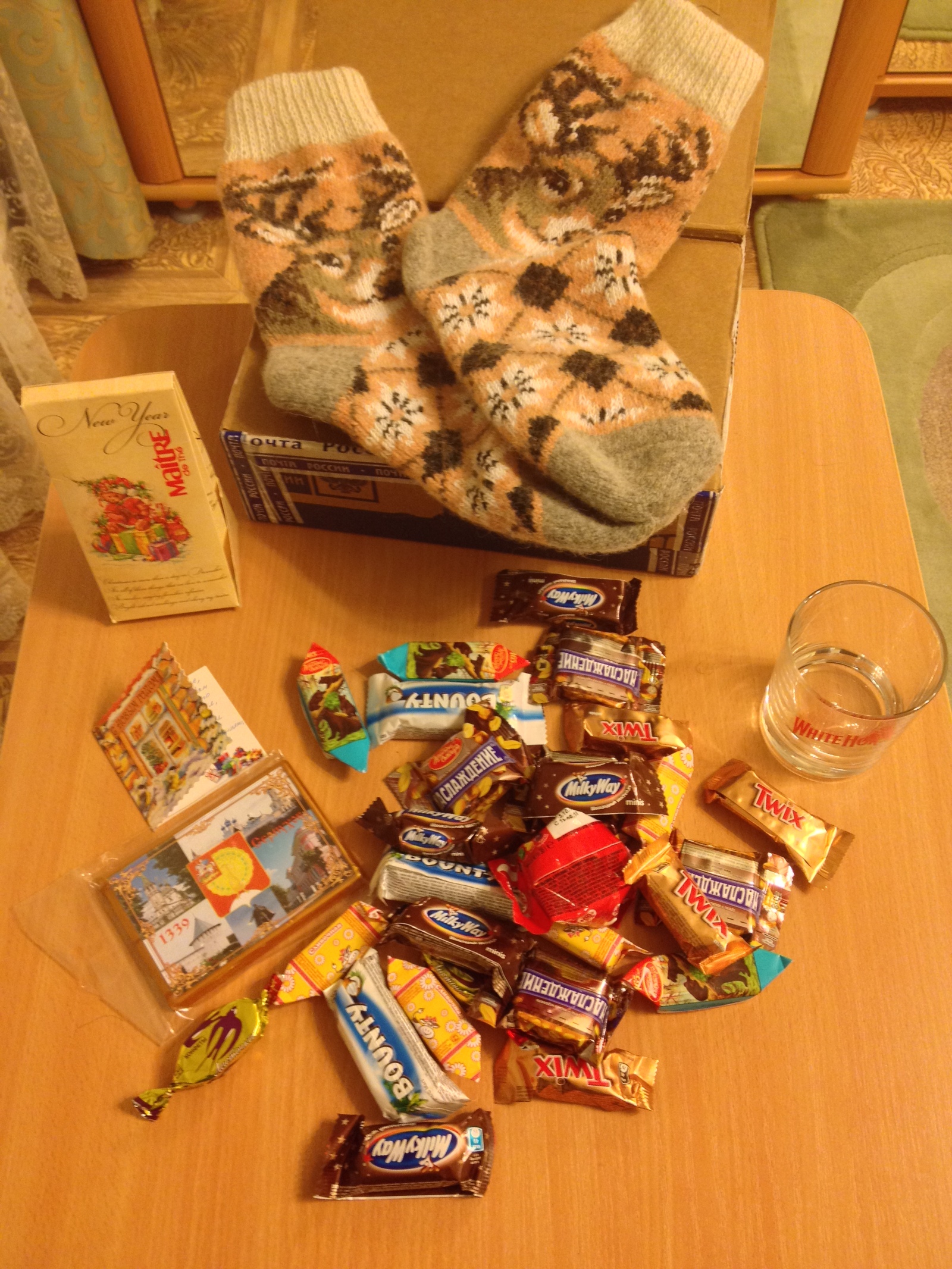 My Santa from Serpukhov! - My, Secret Santa, Presents, New Year, Longpost