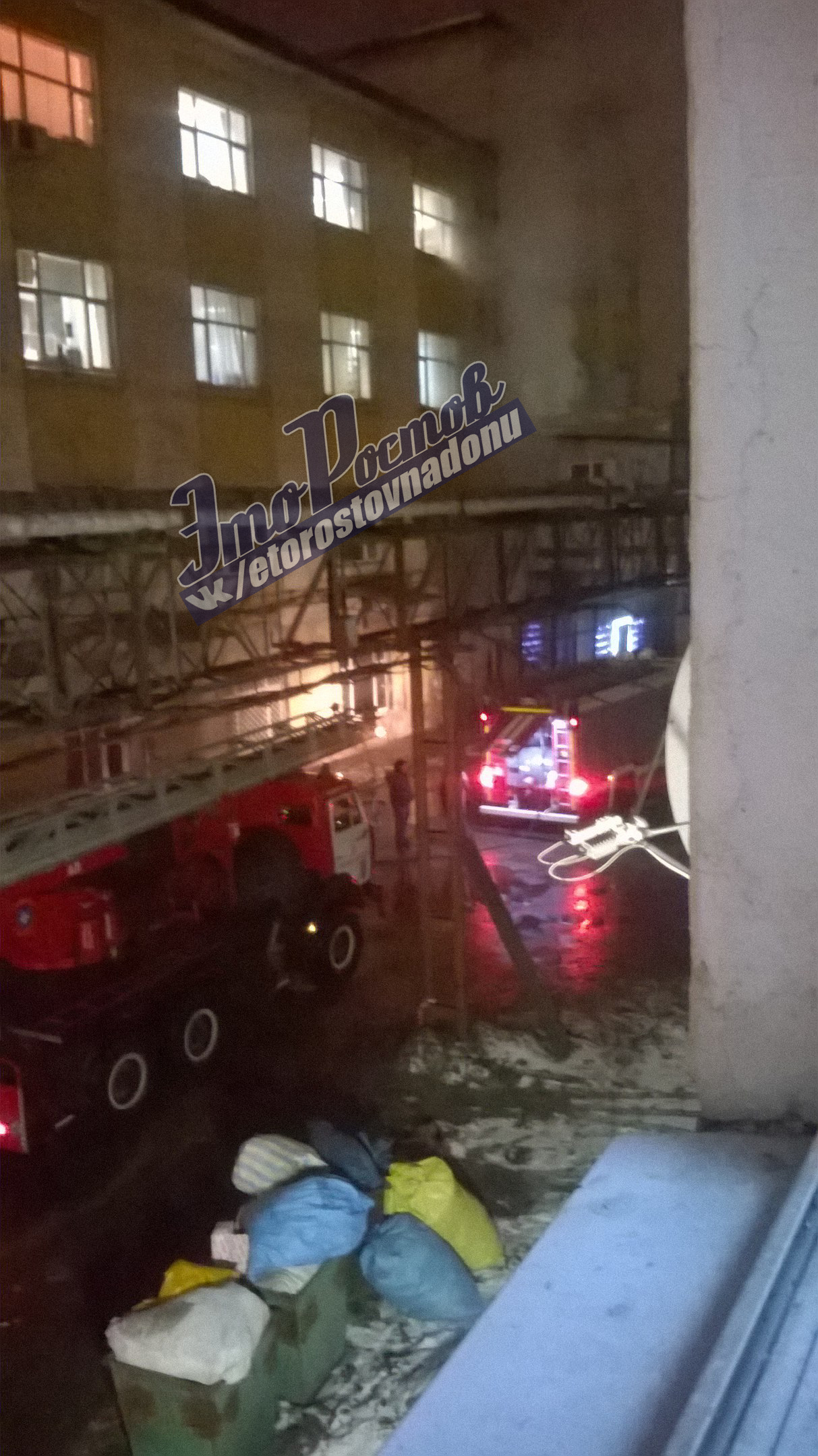 The distribution center of the Russian Post in Rostov-on-Don caught fire - Post office, Rostov-on-Don, Fire, Longpost